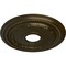 Ekena Millwork Federal Ceiling Medallion (Fits Canopies up to 8 1/2"), 15 3/8"OD x 3 5/8"ID x 1"P, Green Gold CM15FEGGS - alternate 3